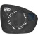 Mirror glass, exterior mirror 4467127 Diederichs, Thumbnail 2