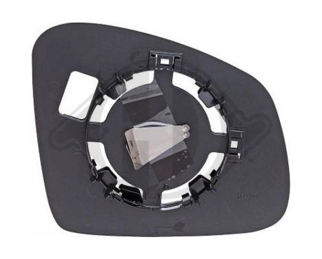 Mirror glass, exterior mirror 4483027 Diederichs