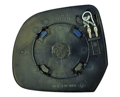 Mirror glass, exterior mirror 4560026 Diederichs, Image 2