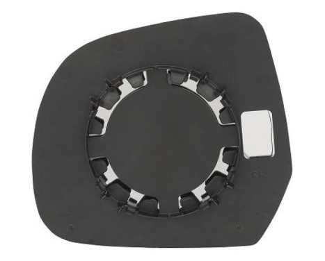 Mirror glass, exterior mirror 6025026 Diederichs