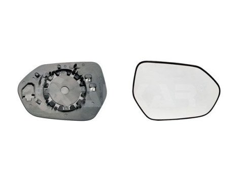 Mirror glass, exterior mirror 6432017 Alkar