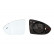 Mirror Glass, exterior mirror 6451138 Alkar