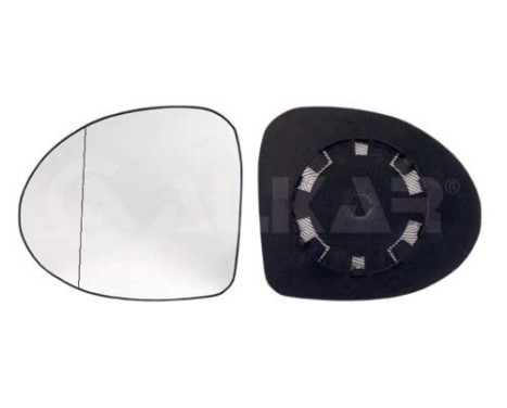 Mirror glass, exterior mirror 6451171 Alkar