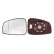 Mirror glass, exterior mirror 6451231 Alkar