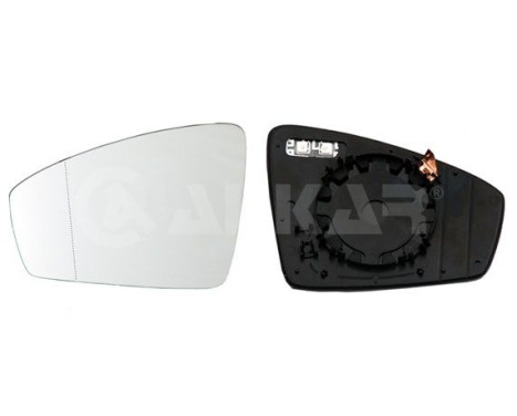 Mirror glass, exterior mirror 6471147 Alkar