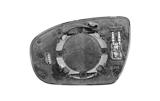 Mirror glass, exterior mirror 6807025 Diederichs, Image 2