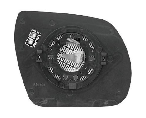 Mirror glass, exterior mirror 6871025 Diederichs, Image 2