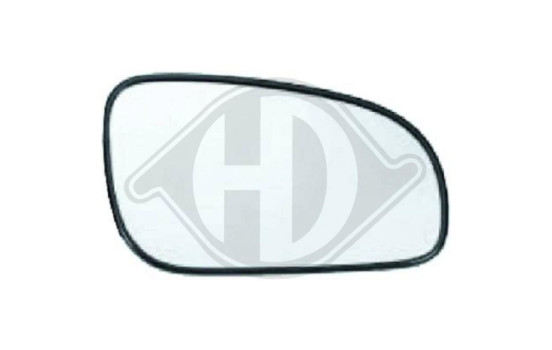 Mirror glass, exterior mirror 7661026 Diederichs, Image 2
