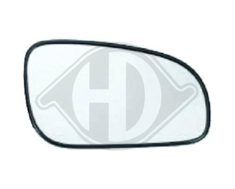 Mirror glass, exterior mirror 7661027 Diederichs, Image 2