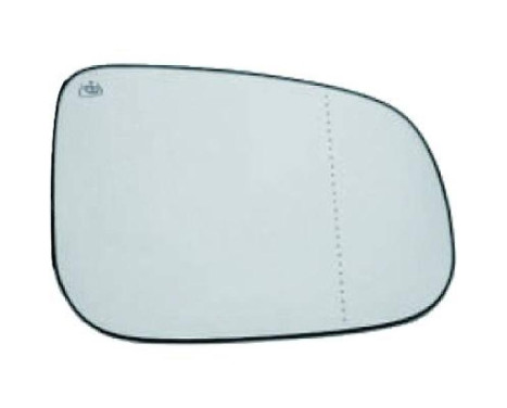 Mirror glass, exterior mirror 7661226 Diederichs