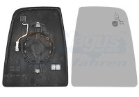 Mirror glass, exterior mirror * HAGUS * 1992836