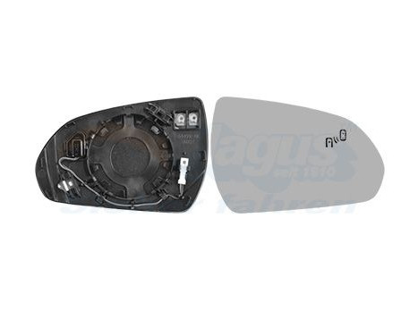 Mirror glass, exterior mirror * HAGUS * 8254836