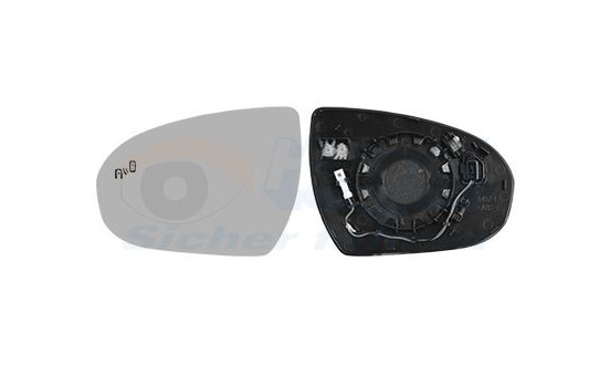Mirror glass, exterior mirror * HAGUS * 8264835