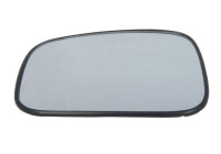 Mirror glass, exterior mirror