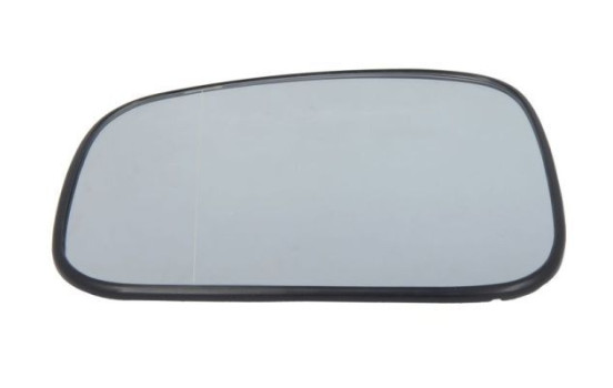 Mirror glass, exterior mirror