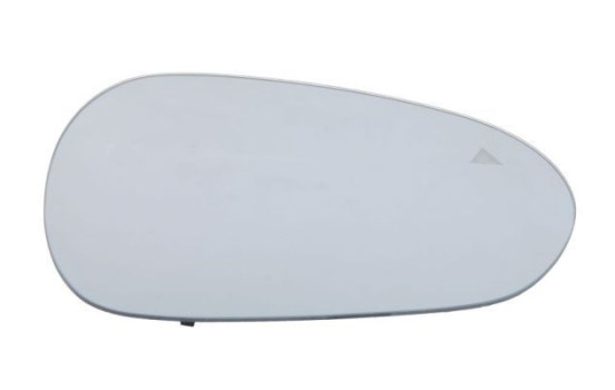Mirror glass, exterior mirror