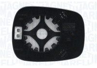 Mirror glass, exterior mirror