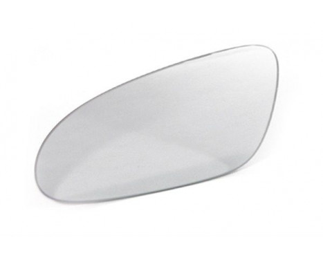 Mirror glass, exterior mirror
