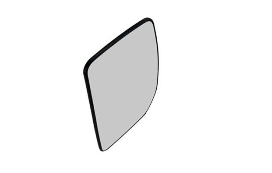 Mirror glass, exterior mirror