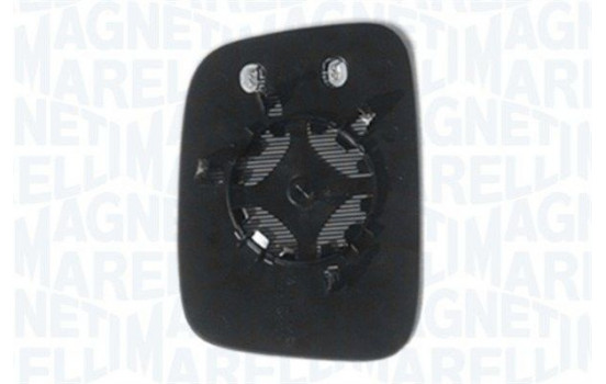 Mirror glass, exterior mirror