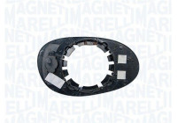 Mirror glass, exterior mirror