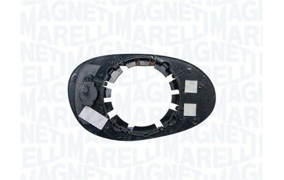 Mirror glass, exterior mirror