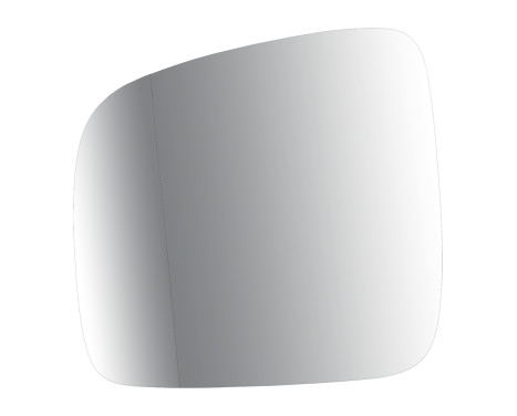 Mirror glass, exterior mirror