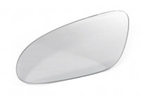 Mirror glass, exterior mirror