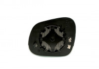 Mirror glass, exterior mirror