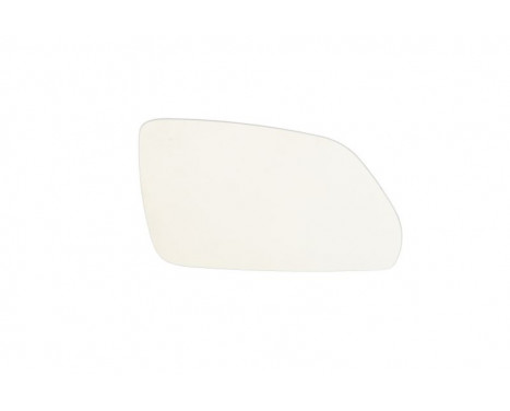 Mirror glass, exterior mirror