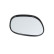 Mirror glass, exterior mirror