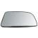 Mirror glass, exterior mirror