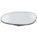 Mirror glass, exterior mirror