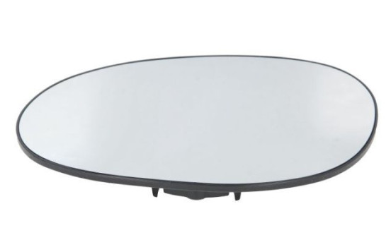 Mirror glass, exterior mirror