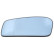 Mirror glass, exterior mirror