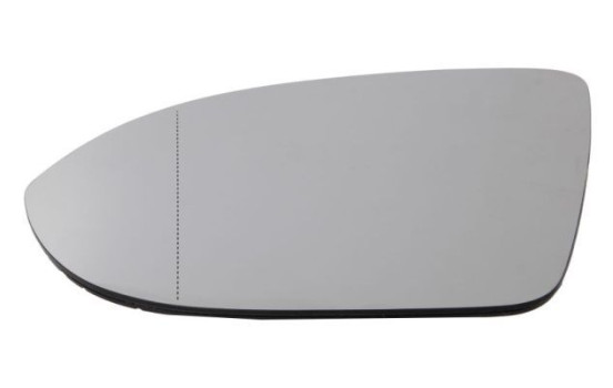 Mirror glass, exterior mirror