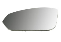 Mirror glass, exterior mirror