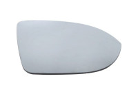 Mirror glass, exterior mirror