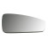 Mirror glass, exterior mirror