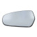 Mirror glass, exterior mirror