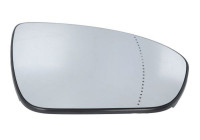 Mirror glass, exterior mirror
