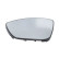 Mirror glass, exterior mirror