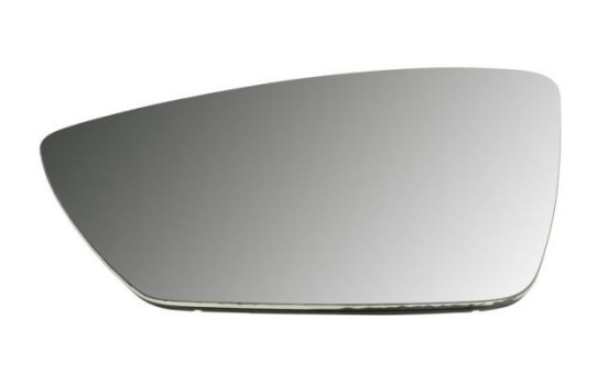 Mirror glass, exterior mirror