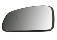 Mirror glass, exterior mirror