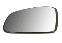 Mirror glass, exterior mirror