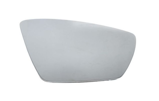 Mirror glass, exterior mirror
