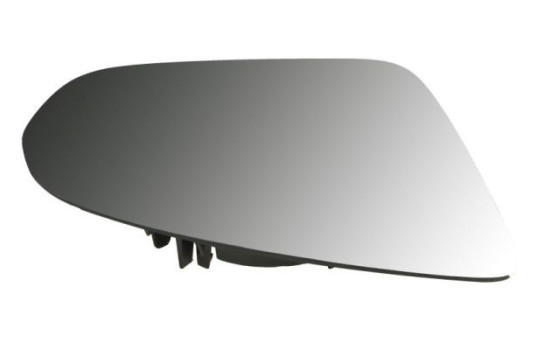 Mirror glass, exterior mirror