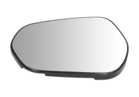 Mirror glass, exterior mirror