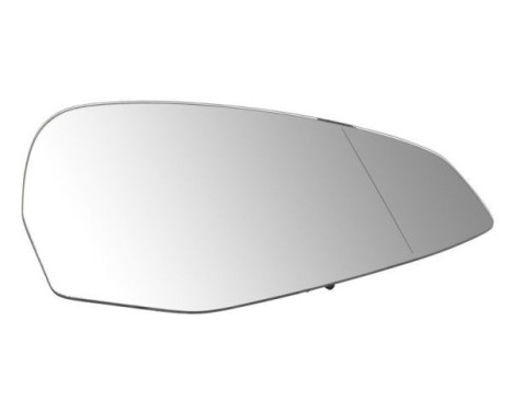 Mirror glass, exterior mirror