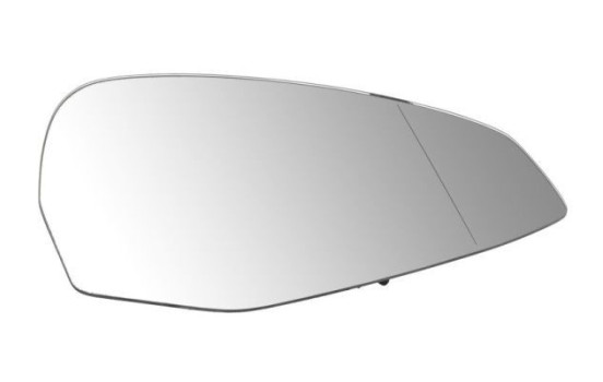 Mirror glass, exterior mirror
